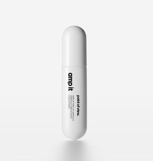 Amp It by Point of View: Moisturizing Lip Ampoule - Restorative Hydrating Formula for Glowing Lips